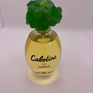 Cabotine de Grès Eau de Parfum - Yellow Bottle with Green Floral Cap